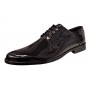 Pantofi barbati eleganti din piele naturala – Model David Negru Lac
